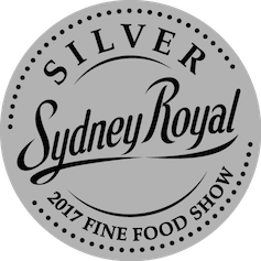 Sydney Royal Fine Food Awards Silver Medal 2017