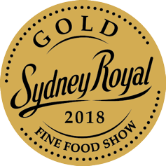 Sydney Royal Fine Food Awards Gold Medal 2018