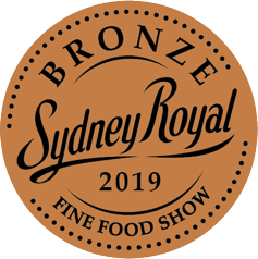 Sydney Royal Fine Food Awards bronze Medal 2019