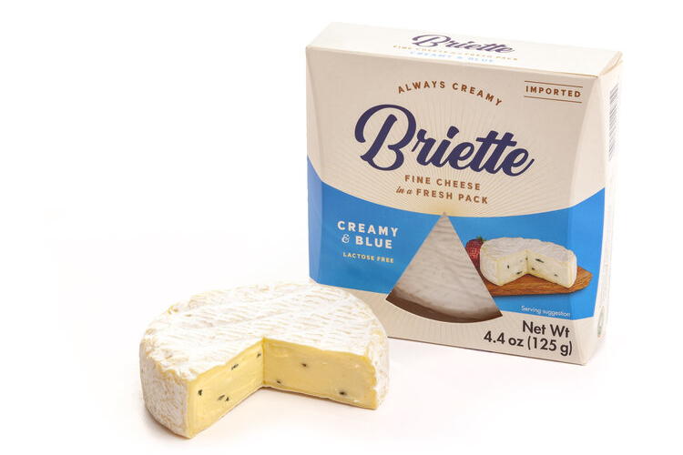 Briette creamy & blue 125g Products German Butchery
