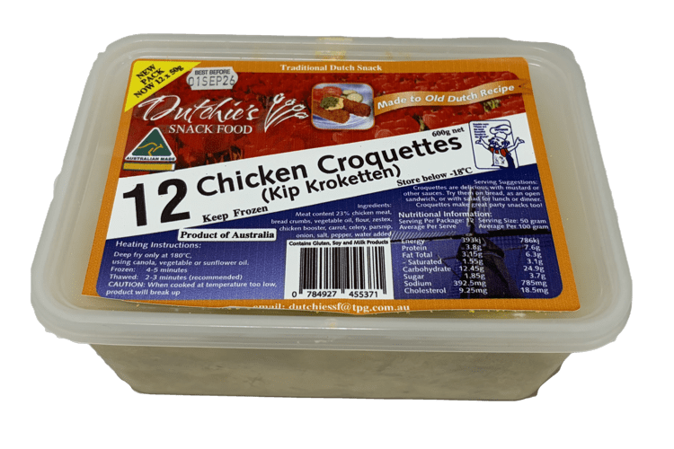 Chicken Croquettes 12Pack/600g Product Image
