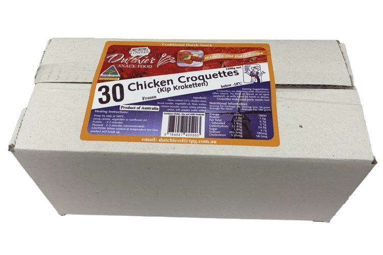 Chicken Croquettes 30Pack/1500g Product Image