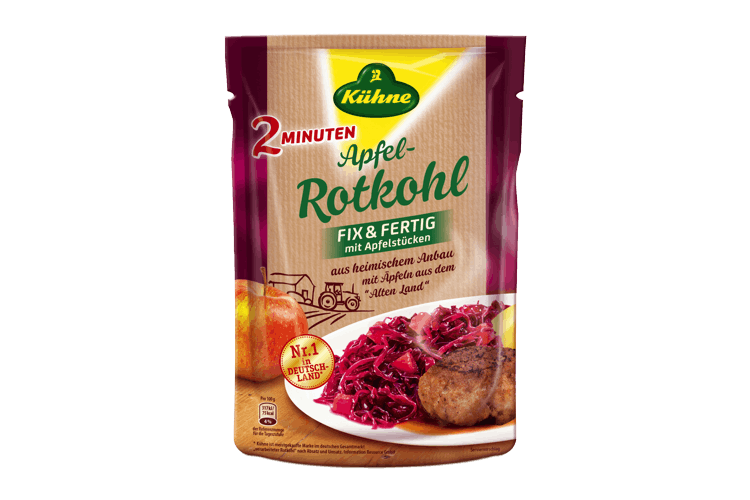 Red Cabbage & Apple 400g pouch Product Image