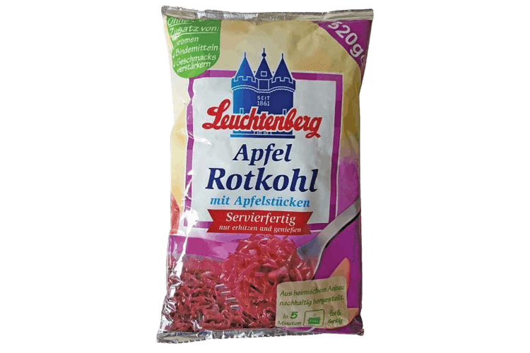Red Cabbage with Apple 520g Bag Product Image