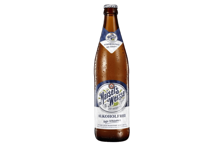 Maisel's Weisse alcohol free beer 500ml bottle Product Image