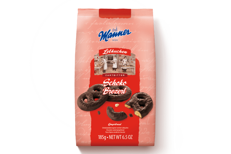 Chocolate Gingerbread Brezel 185g Product Image